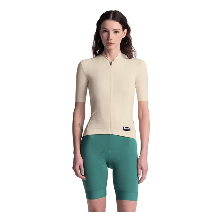 Santini Kurzarmtrikot RTR Unisex Cappuccino