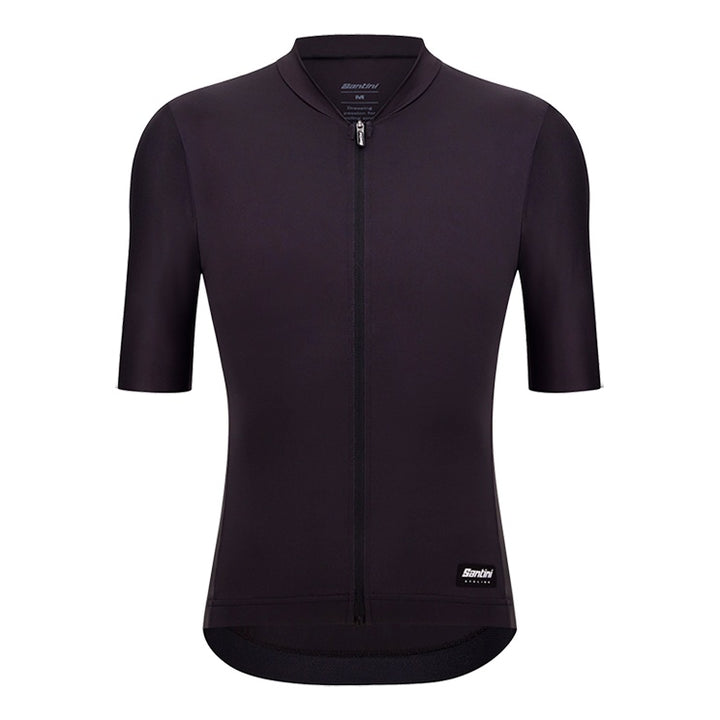 Santini Kurzarmtrikot RTR Unisex Schwarz