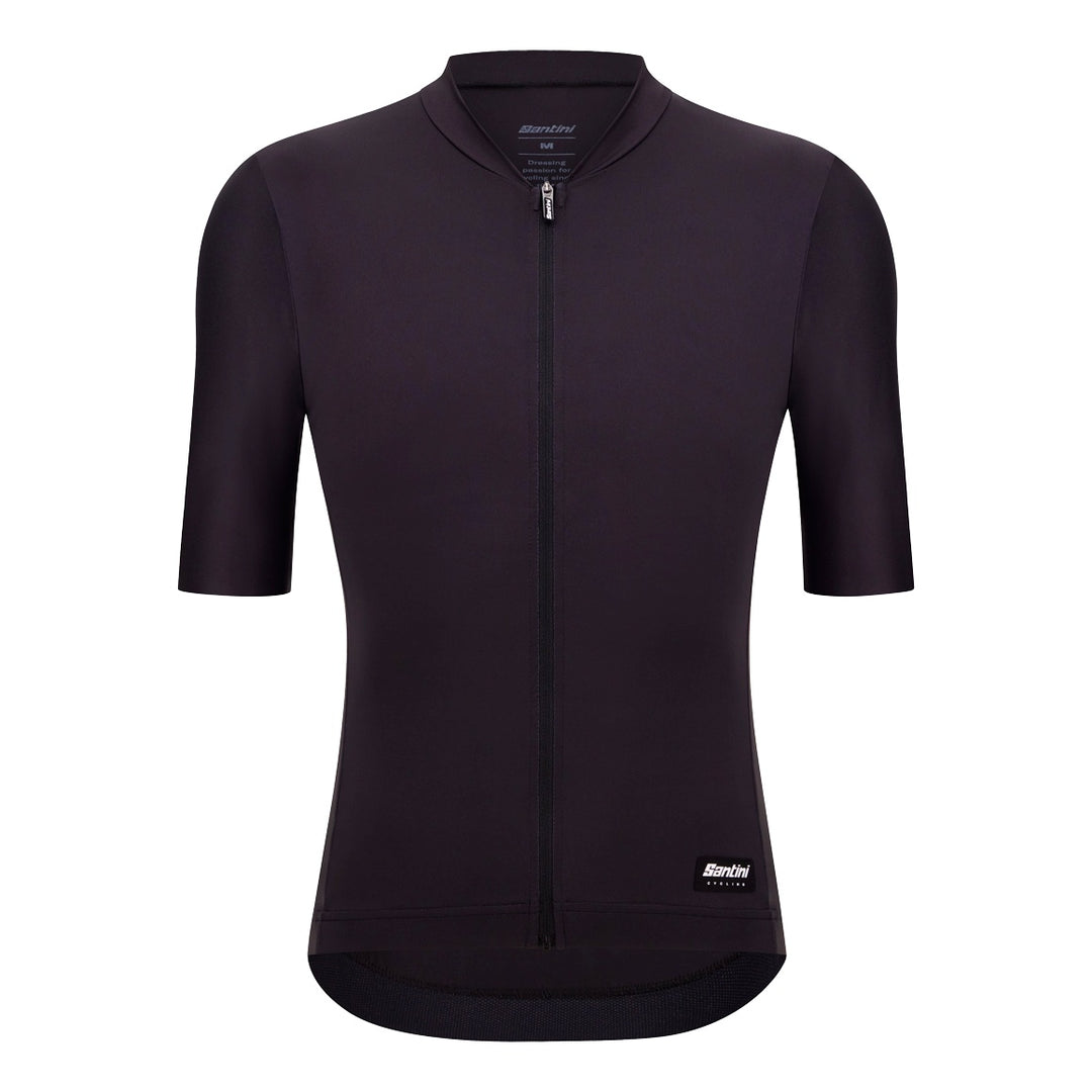 Santini Kurzarmtrikot RTR Unisex Schwarz