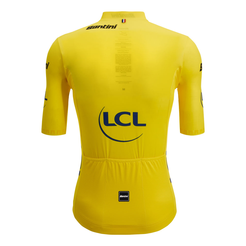 Santini Kurzarmtrikot TDF Leader Profi Herren Gelb