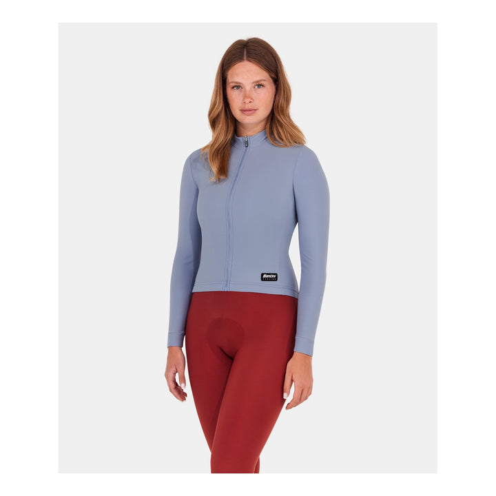 Santini Langarmtrikot RTR Unisex Azzurro