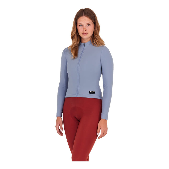 Santini Langarmtrikot RTR Unisex Azzurro