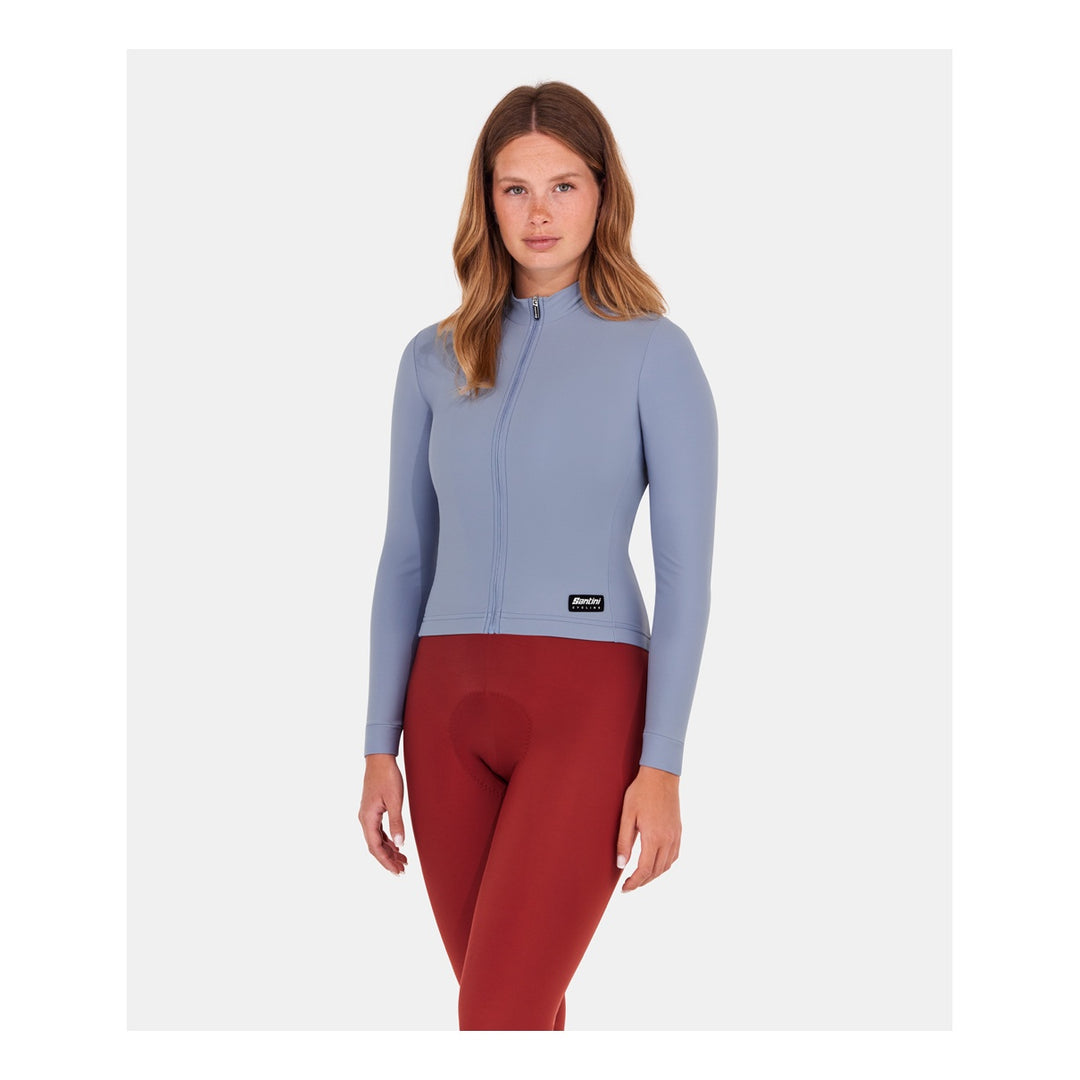 Santini Langarmtrikot RTR Unisex Azzurro