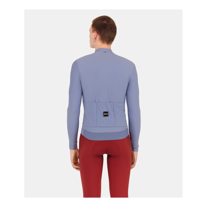 Santini Langarmtrikot RTR Unisex Azzurro