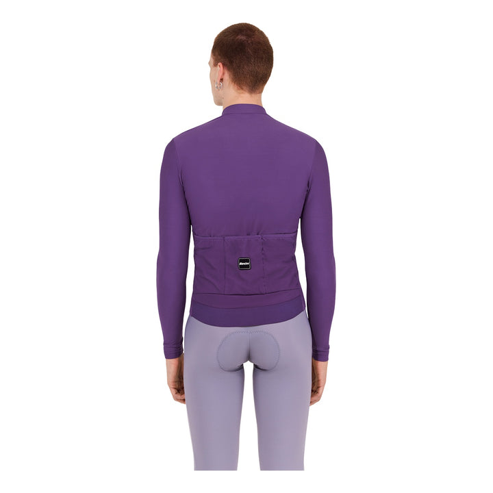 Santini Langarmtrikot RTR Unisex Melanzana