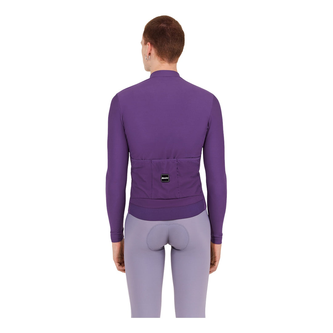Santini Langarmtrikot RTR Unisex Melanzana