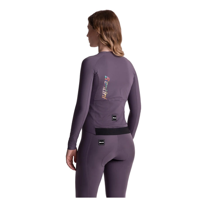 Santini Langarmtrikot Unico Unisex Cenere