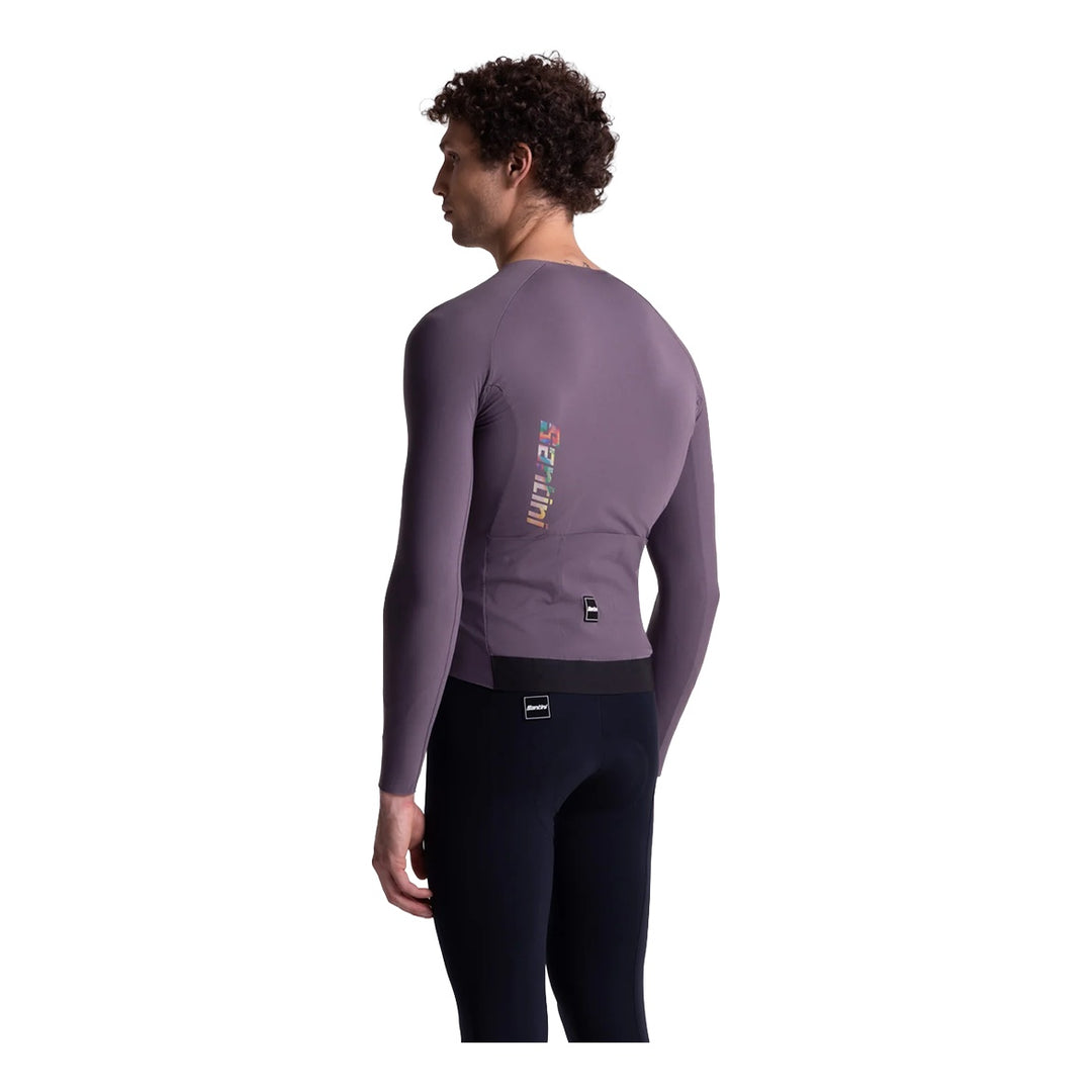 Santini Langarmtrikot Unico Unisex Cenere