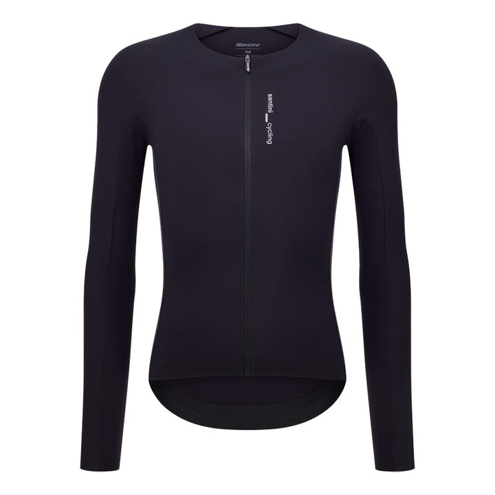 Santini Langarmtrikot Unico Unisex Schwarz