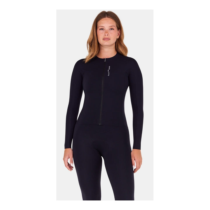 Santini Langarmtrikot Unico Unisex Schwarz