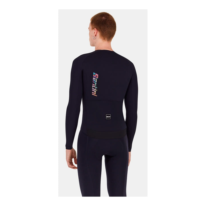 Santini Langarmtrikot Unico Unisex Schwarz
