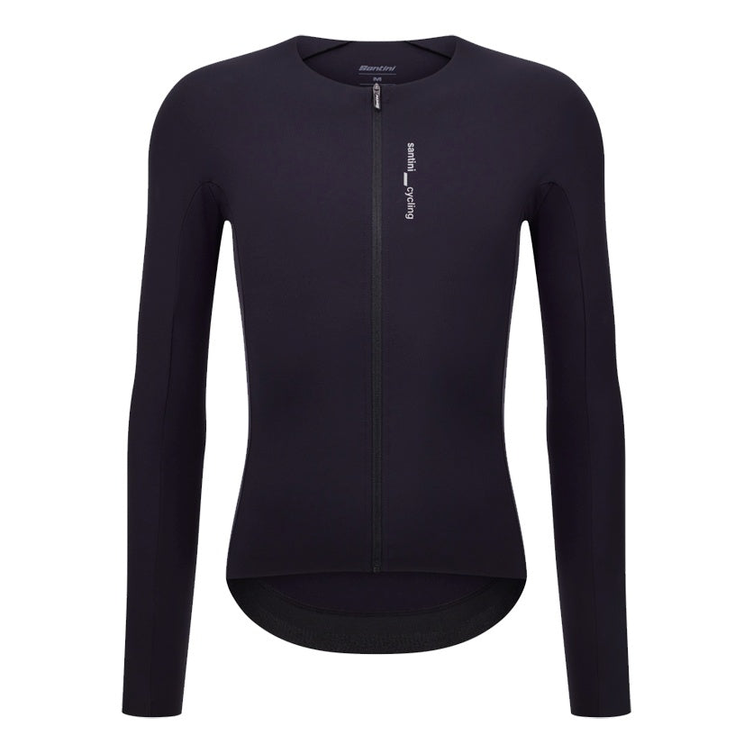 Santini Langarmtrikot Unico Unisex Schwarz