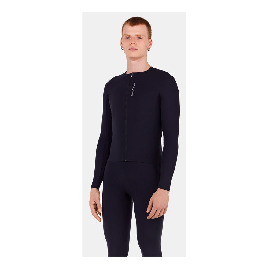 Santini Langarmtrikot Unico Unisex Schwarz