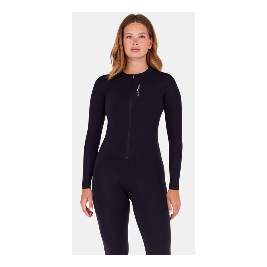 Santini Langarmtrikot Unico Unisex Schwarz