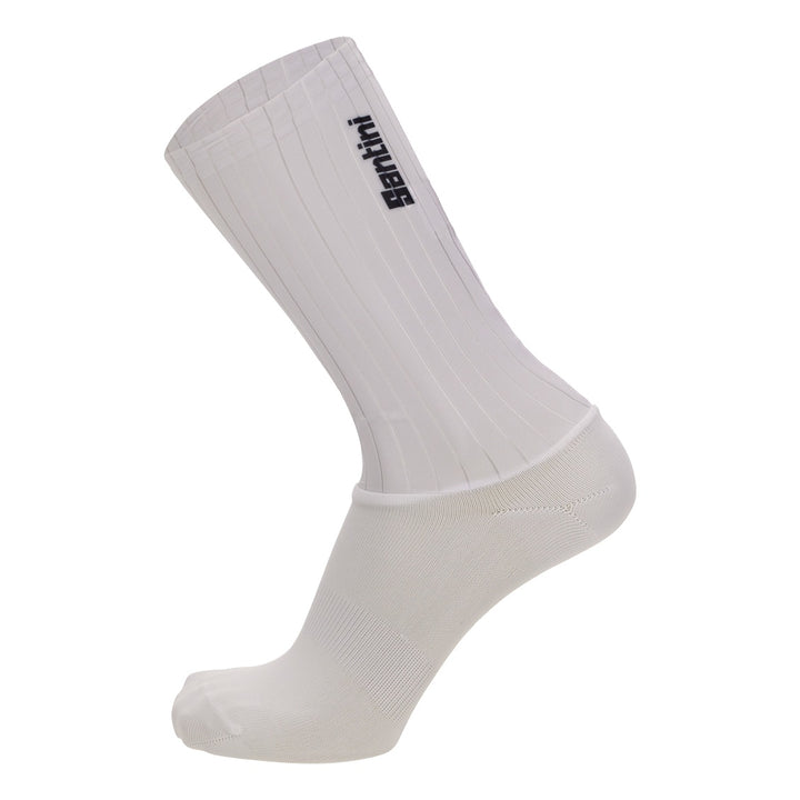 Santini Socken aerodynamisch Madss Weiss
