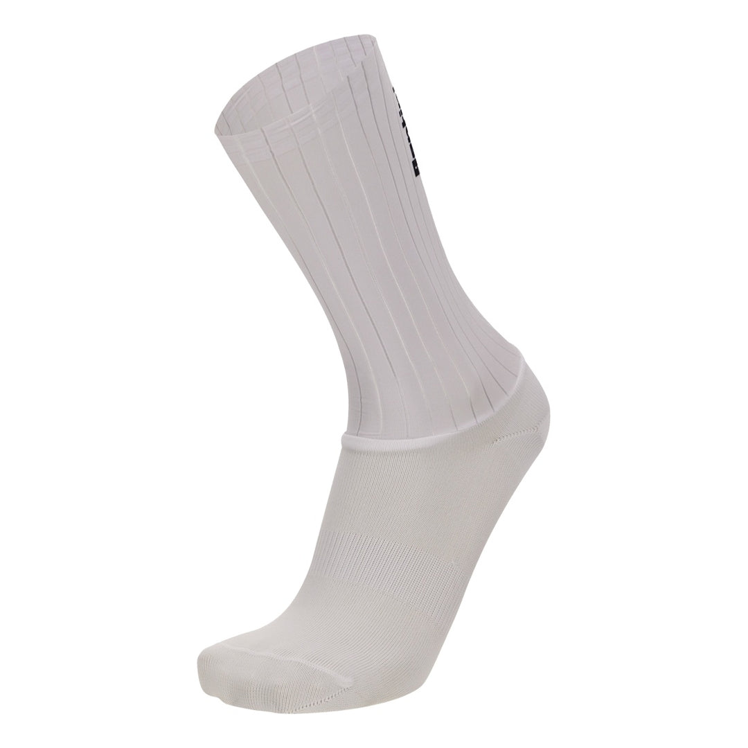 Santini Socken aerodynamisch Madss Weiss