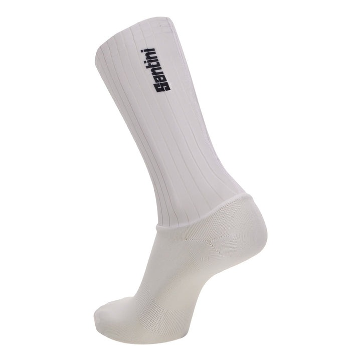 Santini Socken aerodynamisch Madss Weiss