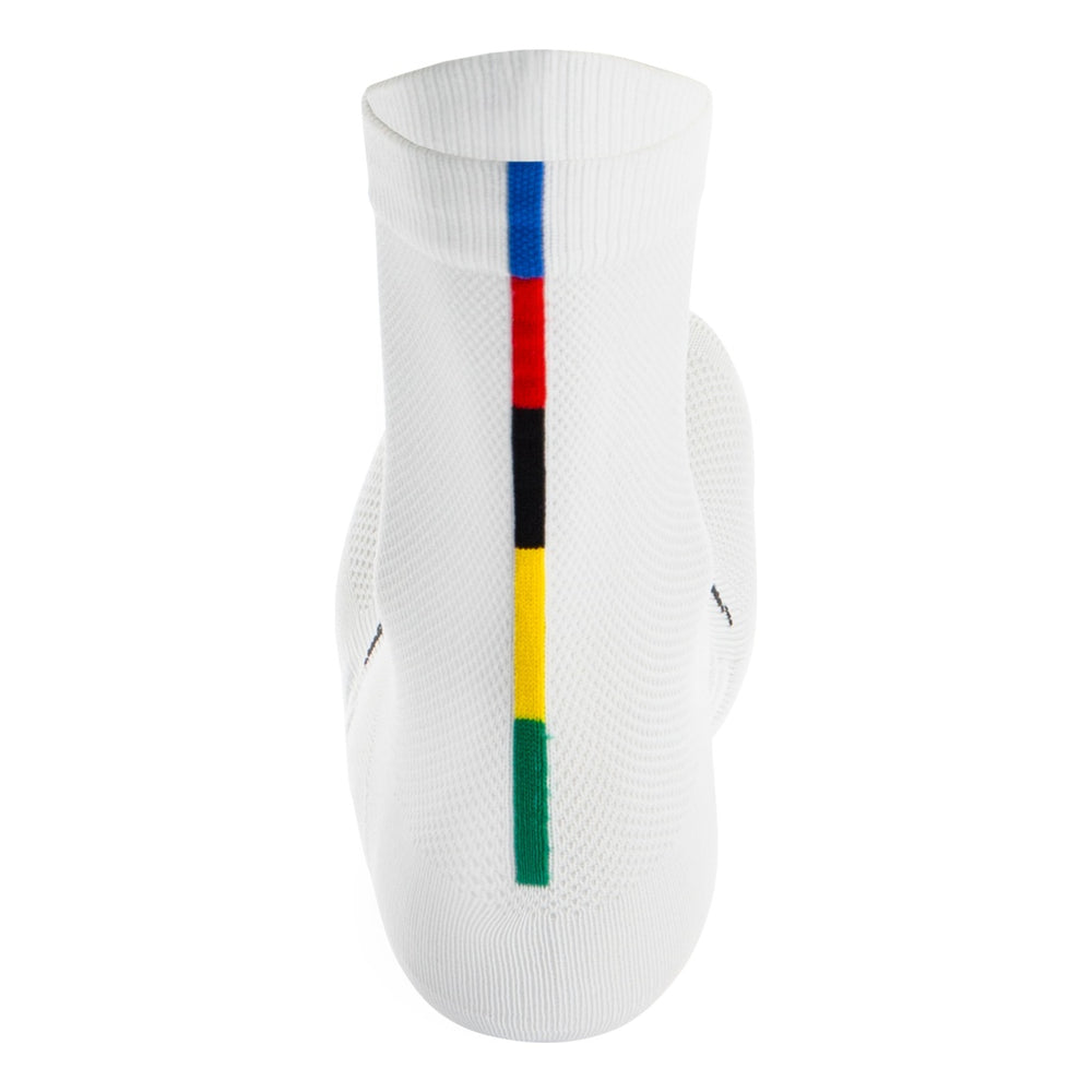 Santini Sommer-Socken High Profile UCI World Champion Weiss