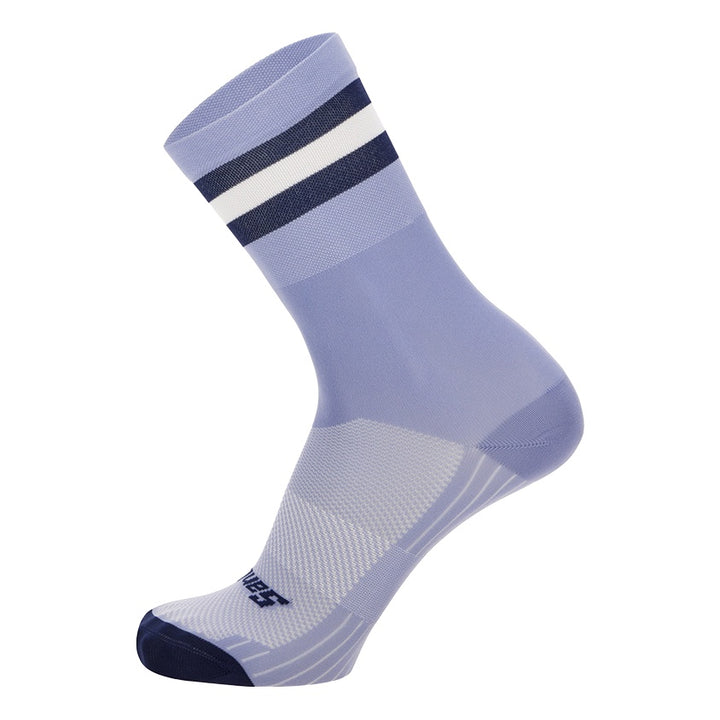 Santini Sommer-Socken lang Bengal Herren Veilchenblau