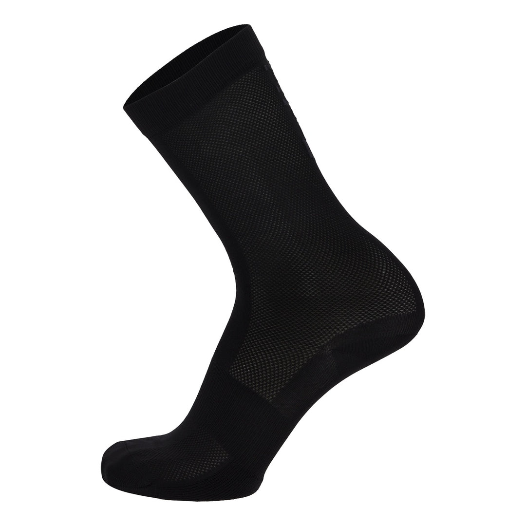 Santini Sommer-Socken lang Puro Herren Schwarz