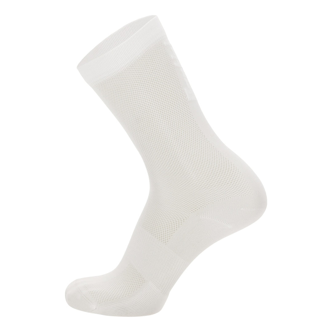 Santini Sommer-Socken lang Puro Herren Weiss