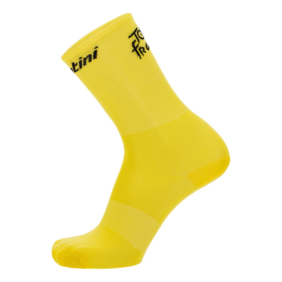 Santini Sommer-Socken TDF Leader Gelb