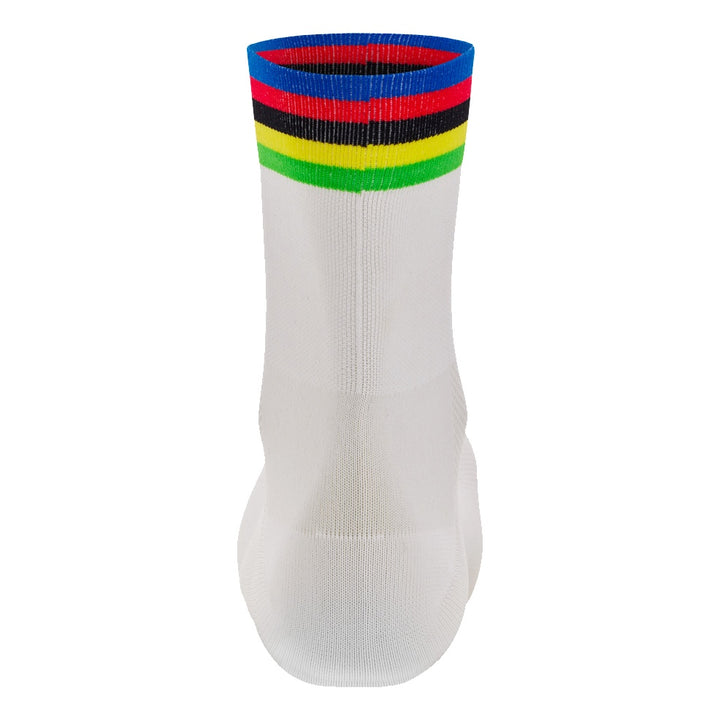 Santini Sommer-Socken UCI World Champion Weiss