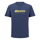 Santini T-Shirt Brand unisex Bluette