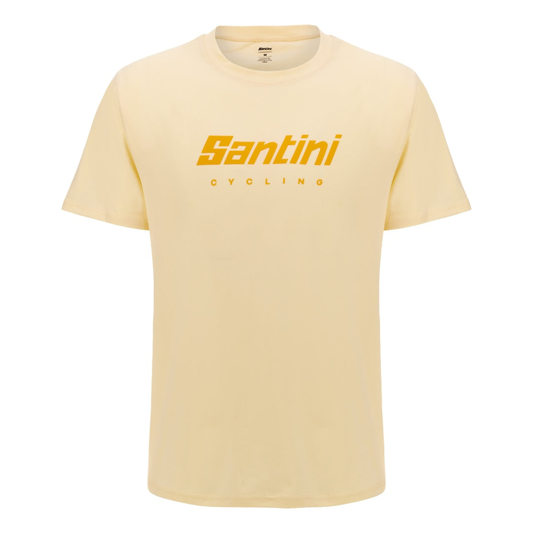 Santini T-Shirt Brand unisex Crema