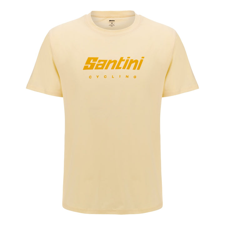 Santini T-Shirt Brand unisex Crema