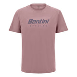 Santini T-Shirt Brand unisex Pink