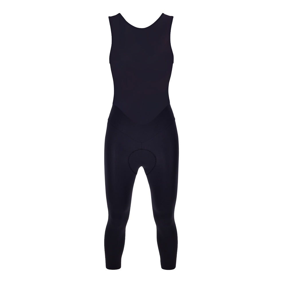 Santini Trägerhose 7/8 Unico Damen Schwarz