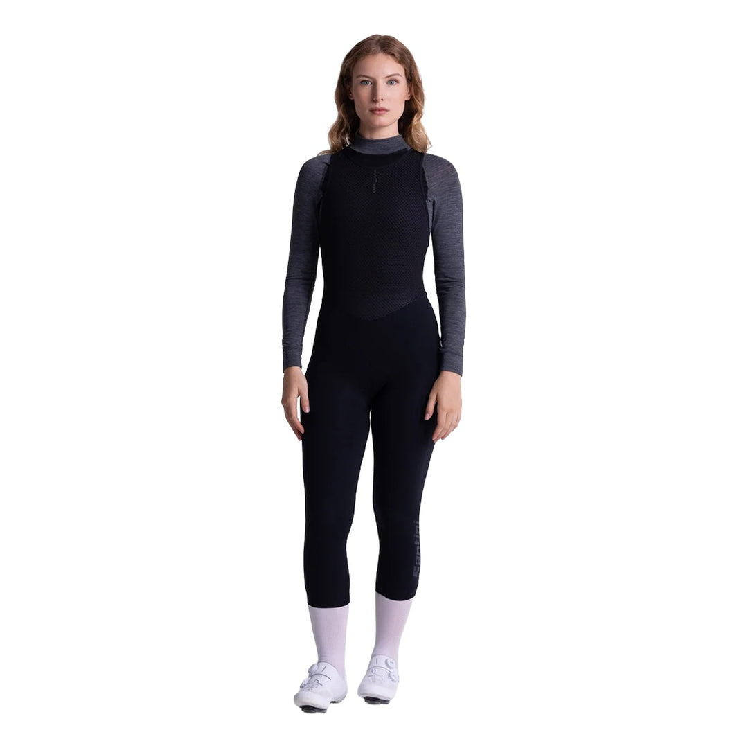 Santini Trägerhose 7/8 Unico Damen Schwarz