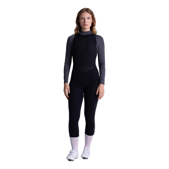Santini Trägerhose 7/8 Unico Damen Schwarz
