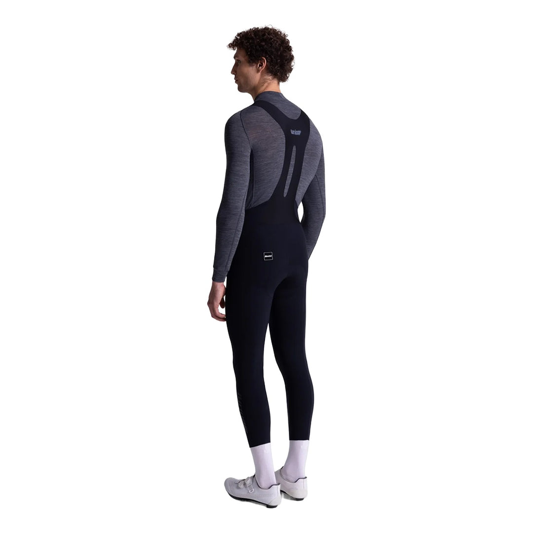 Santini Trägerhose 7/8 Unico Herren Schwarz