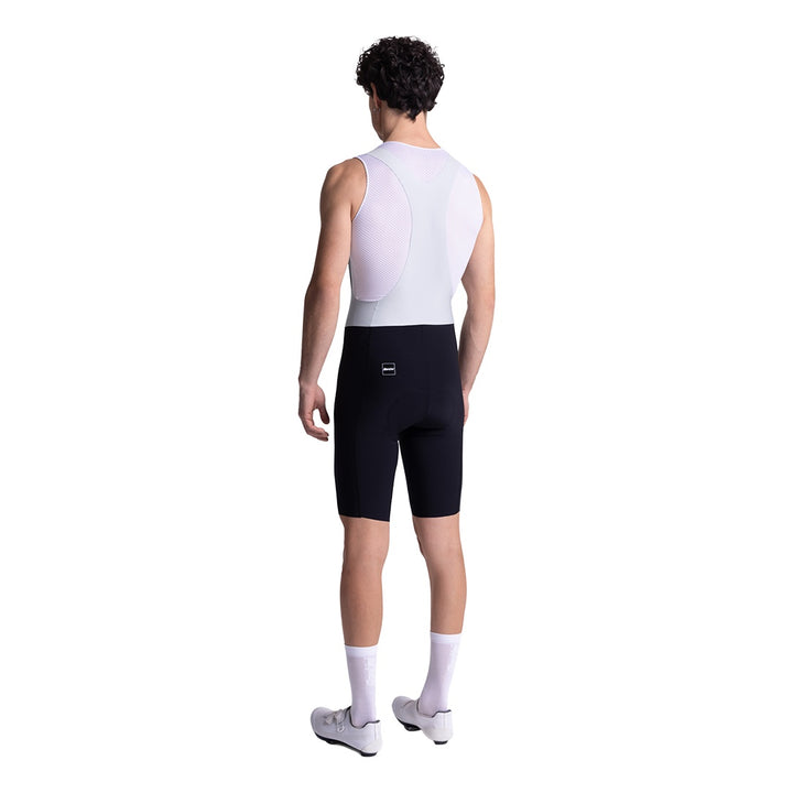Santini Trägerhose kurz Aero Race Herren Schwarz