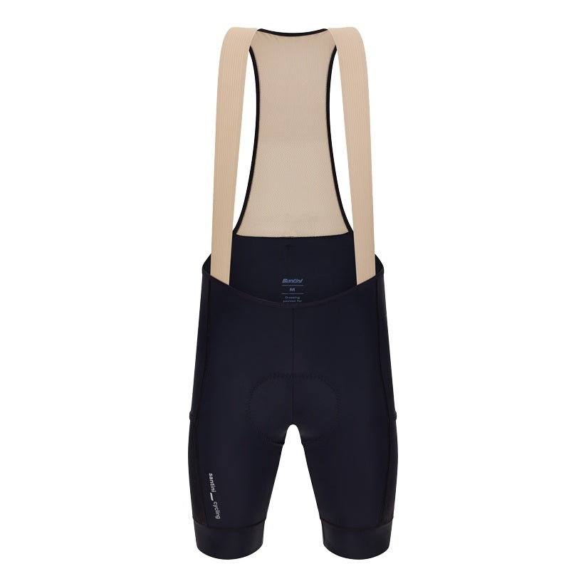 Santini Trägerhose kurz Cargo Herren Schwarz
