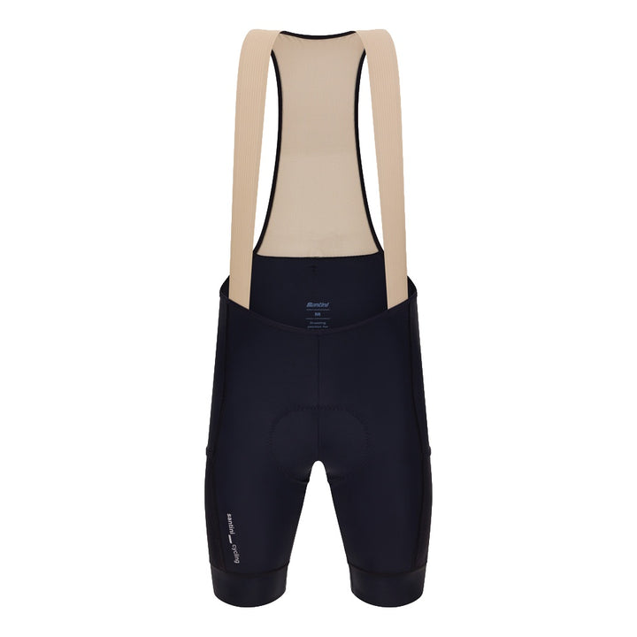 Santini Trägerhose kurz Cargo Herren Schwarz