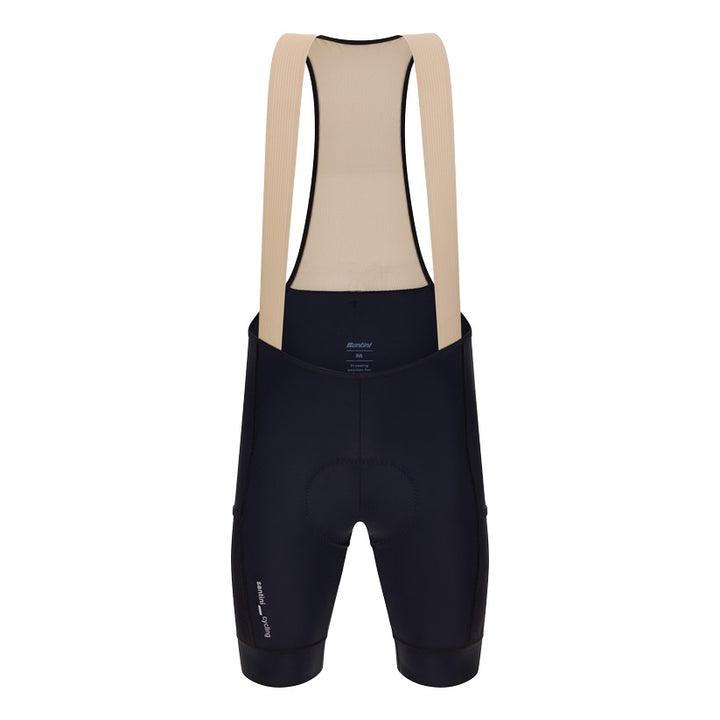Santini Trägerhose kurz Cargo Herren Schwarz