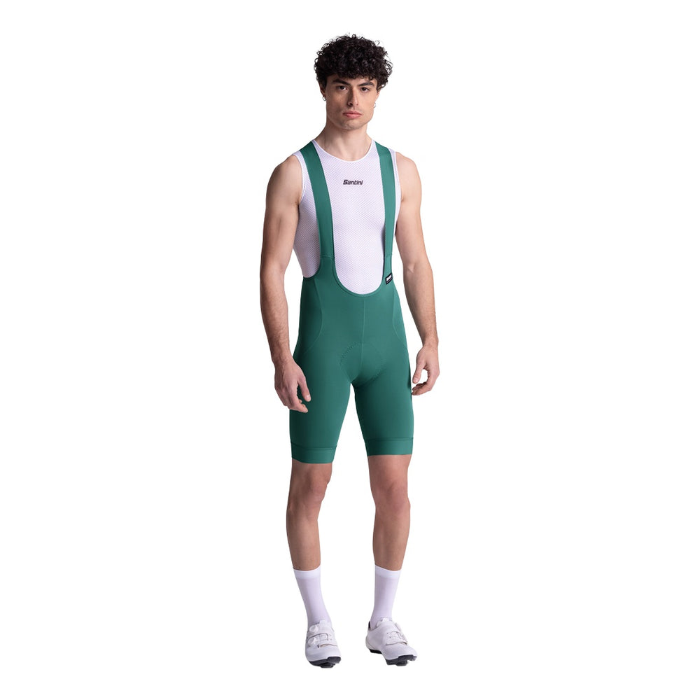 Santini Trägerhose kurz RTR Herren Oliva