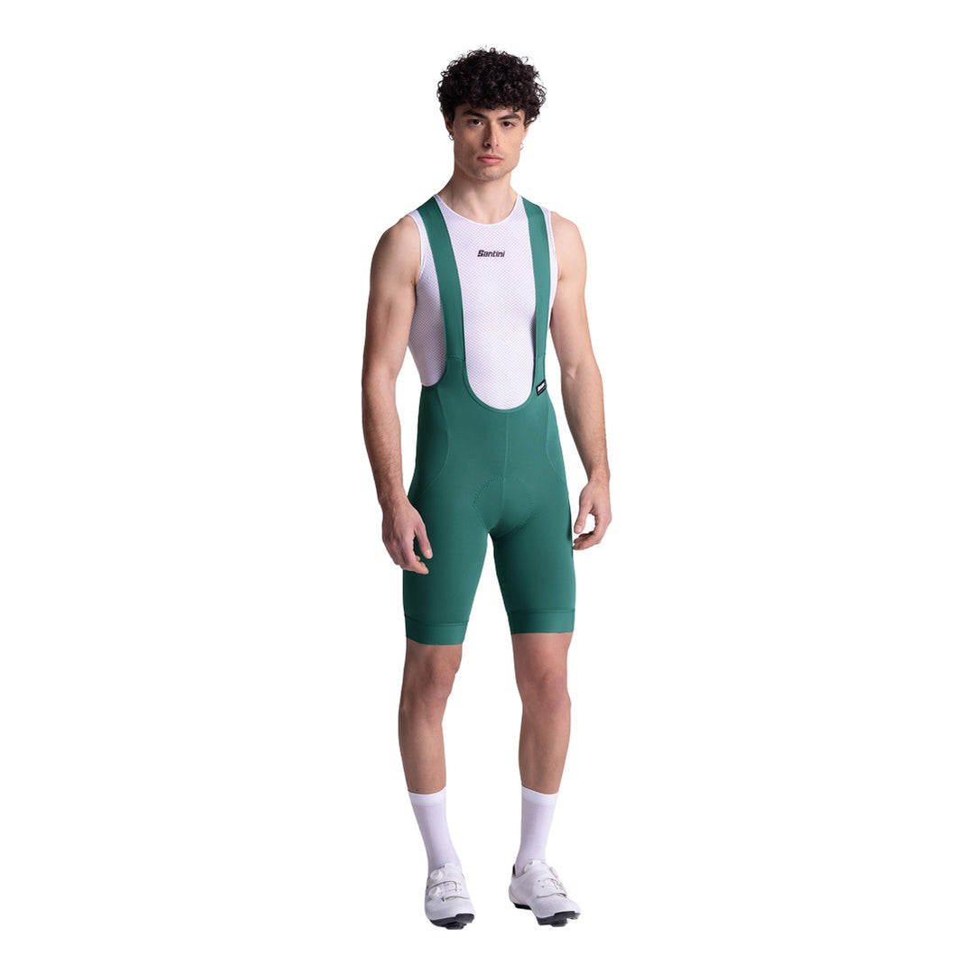 Santini Trägerhose kurz RTR Herren Oliva