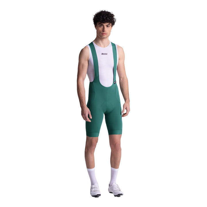 Santini Trägerhose kurz RTR Herren Oliva