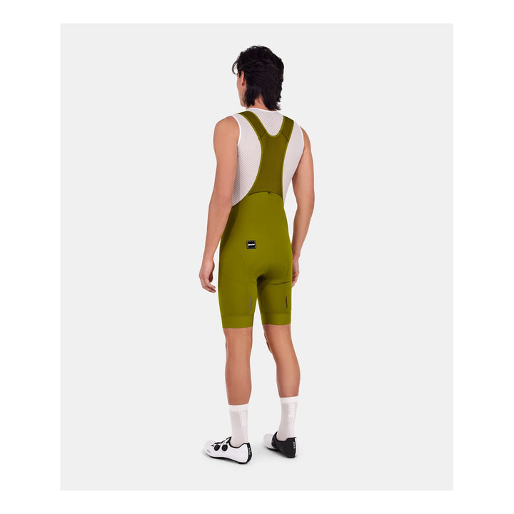 Santini Trägerhose kurz RTR Herren Pistacchio