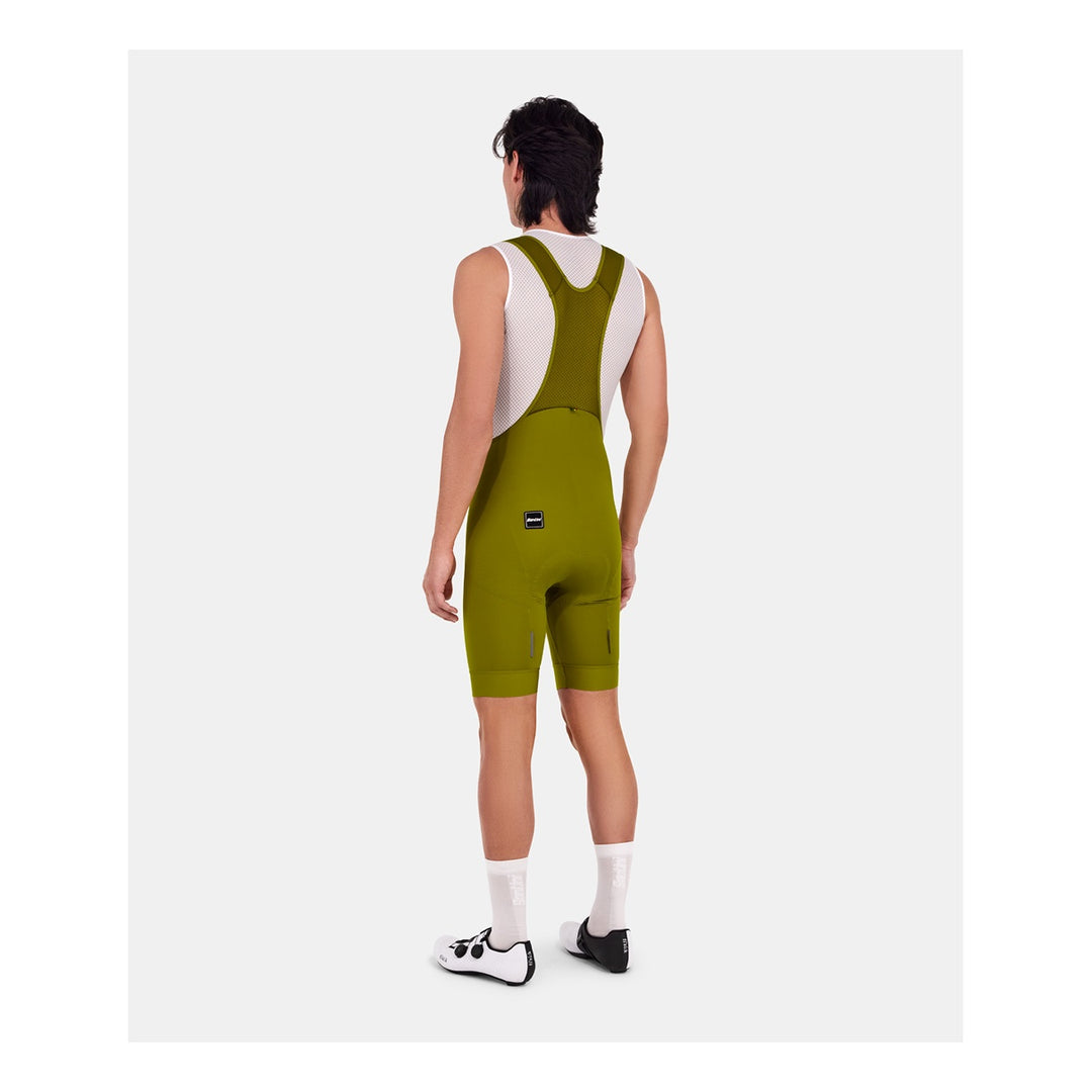 Santini Trägerhose kurz RTR Herren Pistacchio