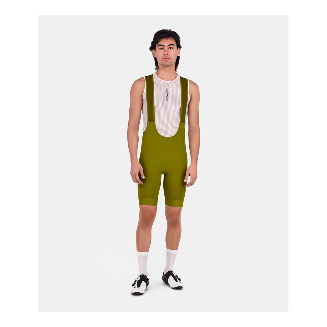 Santini Trägerhose kurz RTR Herren Pistacchio