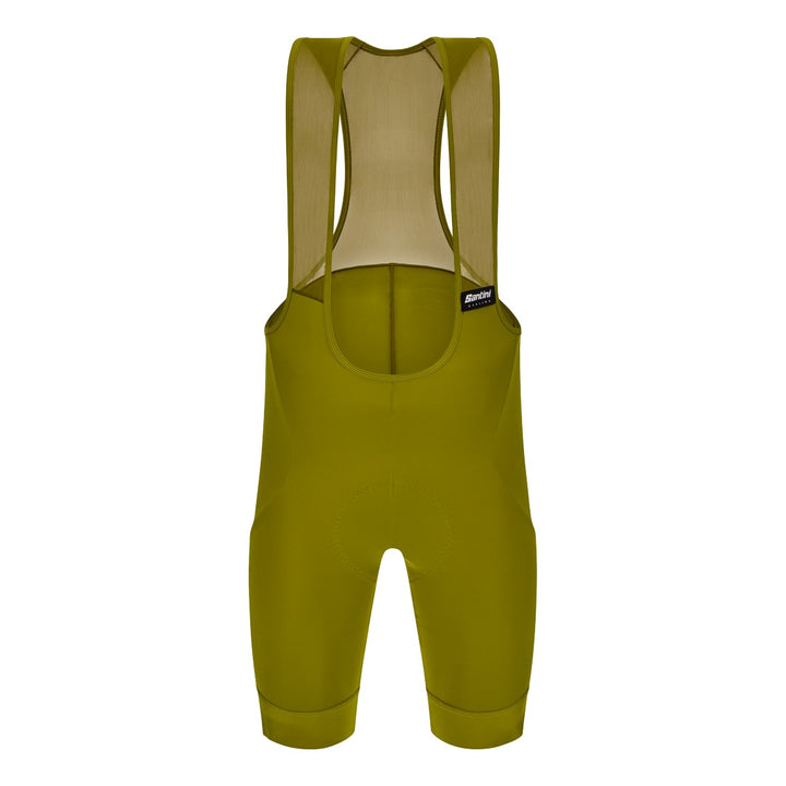Santini Trägerhose kurz RTR Herren Pistacchio