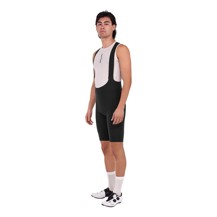 Santini Trägerhose kurz Unico 2025 Herren Schwarz