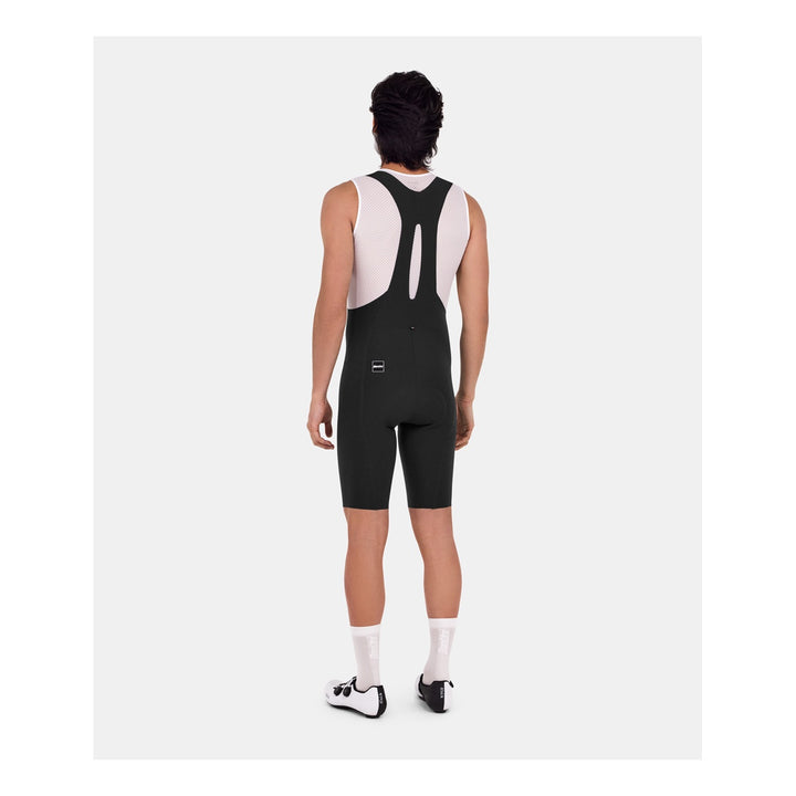 Santini Trägerhose kurz Unico 2025 Herren Schwarz