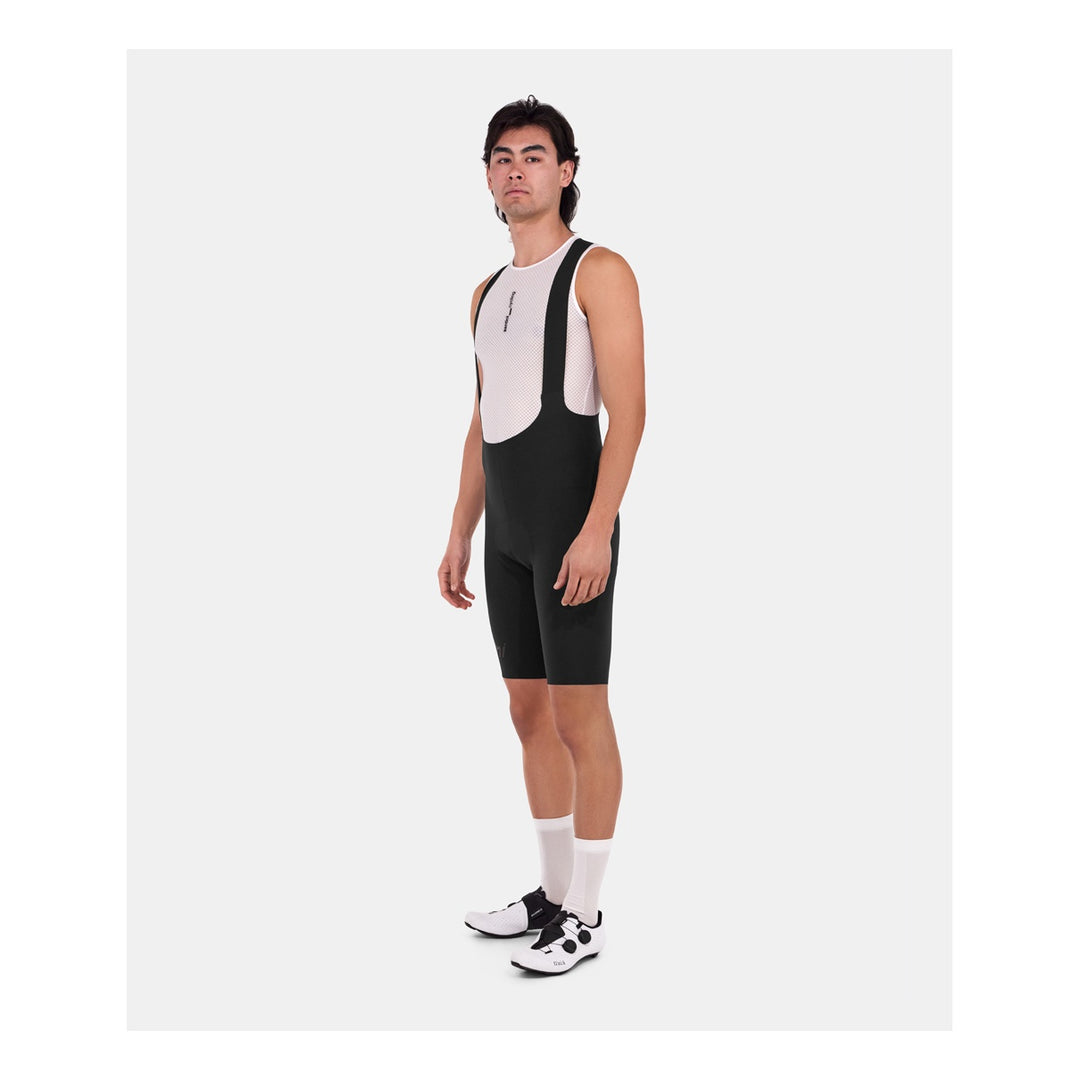 Santini Trägerhose kurz Unico 2025 Herren Schwarz