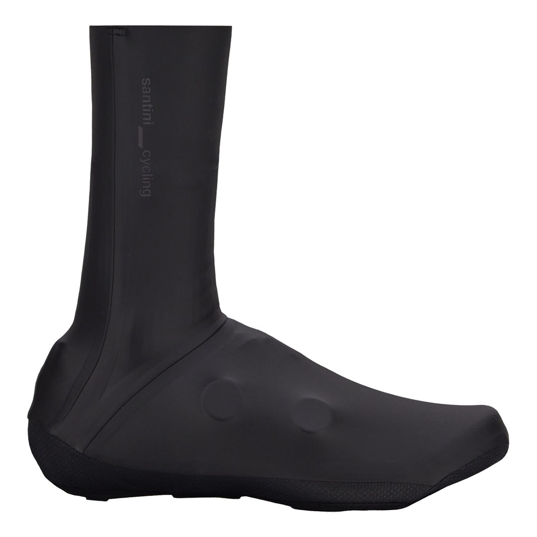Santini Überschuhe Lite Aero Schwarz